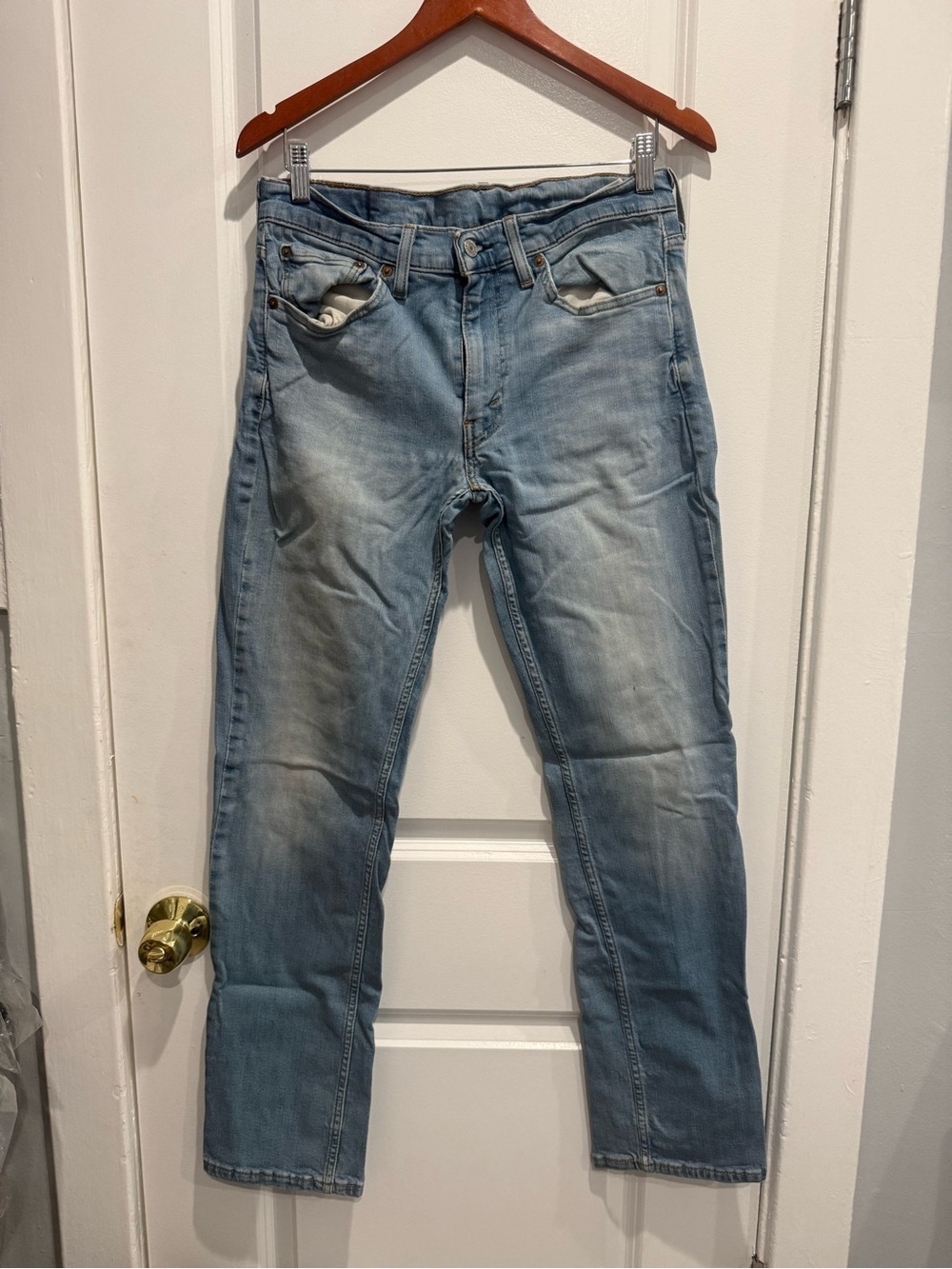 Signature by Levi Strauss Light Blue Straight Jeans